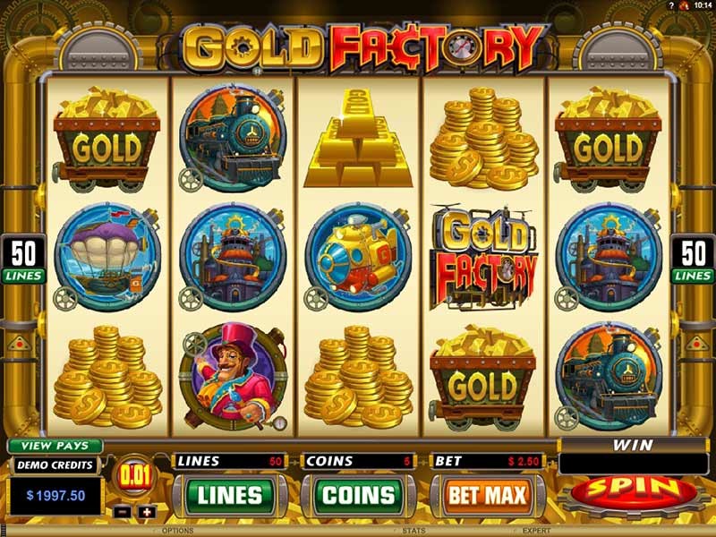 Gold Factory Free Online Slots